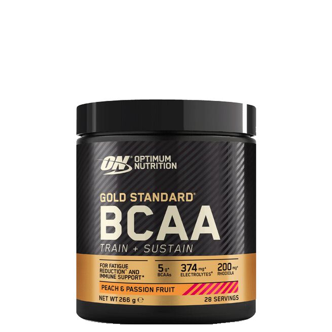 Optimum Gold Standard BCAA, 28 servings Gold Standard BCAA Pulver 28 portioner Peach and Passionfruit