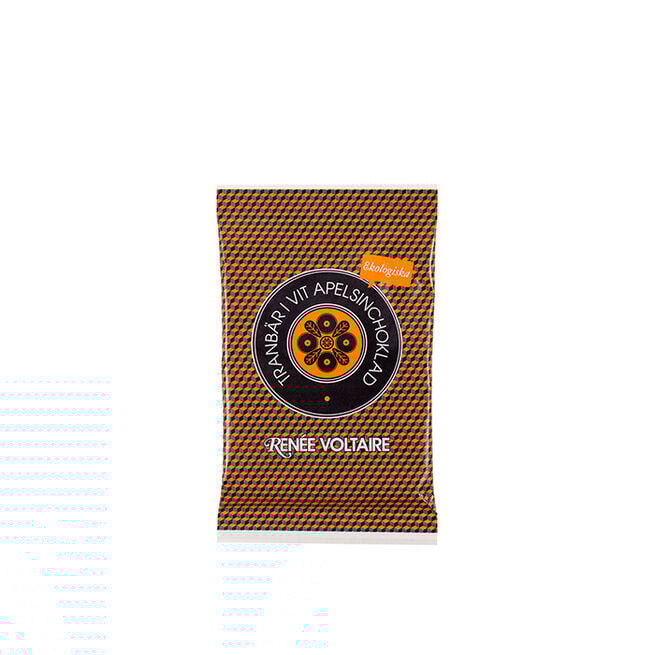 Tranbär i Vit Apelsinchoklad 45 g Tranbär i Vit Apelsinchoklad 45 g