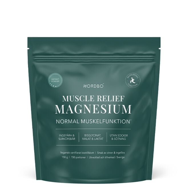 Nordbo Muscle Relief Instant Magnesium 150g