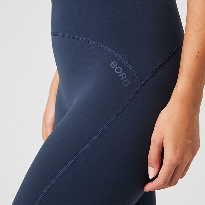 Borg Sleek Tights, Outerspace, L  Sleek Träningstights Grå