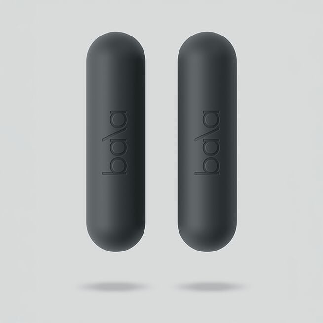 Bala Bars Pair Charcoal Träningsstång Par Grå