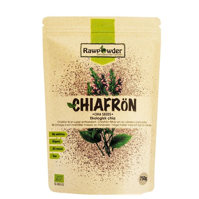 Ekologiska Chiafrön 750 g Ekologiska Chiafrön 750 g