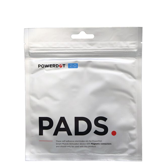 PowerDot Magnetic Pad Red 2.0  PowerDot Magnetic Pad Elektroder Red 2.0