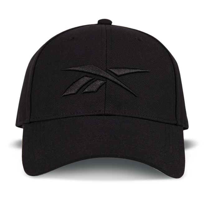 Vector Baseball Cap Black Vector Keps Svart