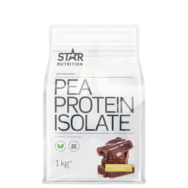 Star Nutrition Pea Protein Isolate 1 kg Ärtproteinisolat 1 kg Chocolate brownie