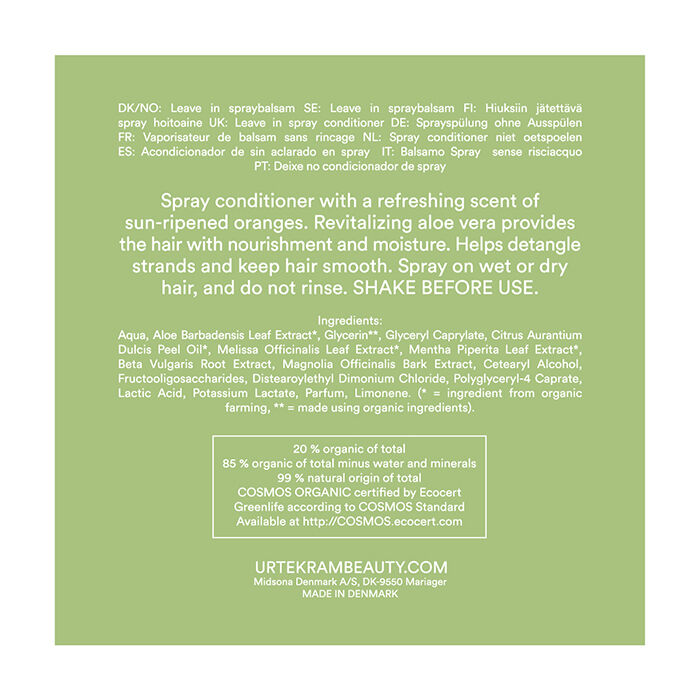 Balsamspray Aloe Vera 250 ml