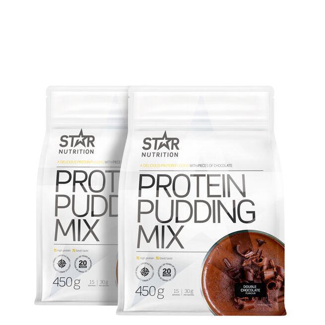 Star Nutrition 2 x Protein Pudding  2 x Proteinpudding 450 g