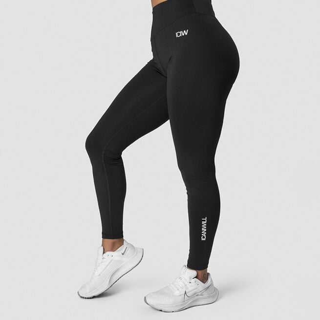 Scrunch Tights, Black, M Scrunch Tights, Black