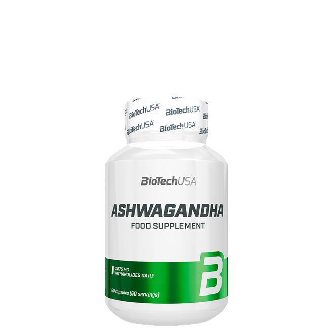 Biotech Ashwagandha, 60 caps Ashwagandha 60 Kapslar