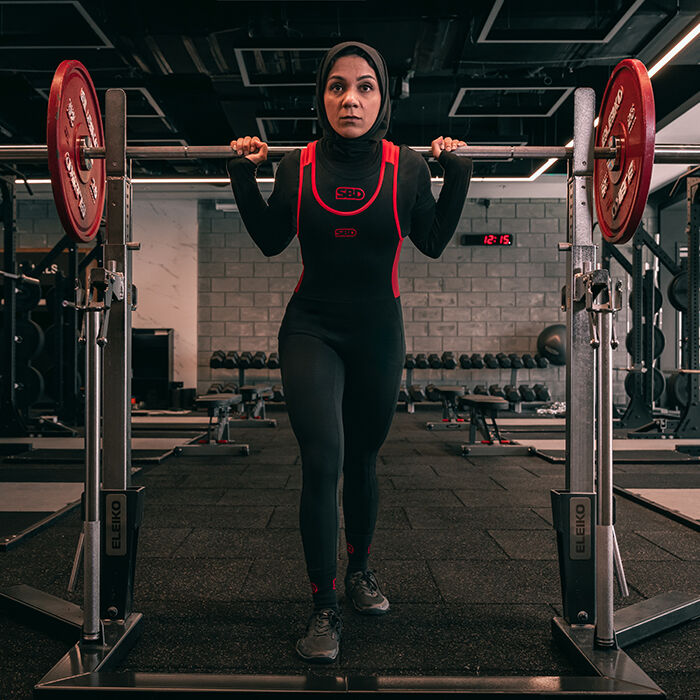 SBD Original Tyngdlyftningstrik&aring; Dam Powerlifting Singlet Full Length