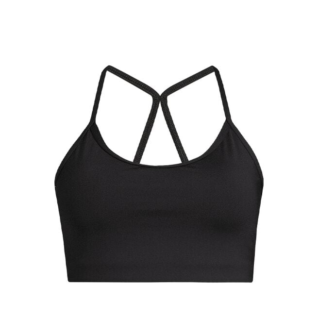 Casall Sleek Strappy Sports Bra, Black Sleek Strappy Sports Bra, Black
