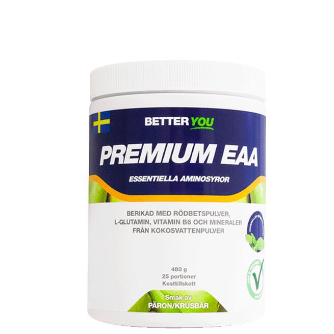 Premium EAA, 480 g, Päron/Krusbär Better You Premium EAA 480 g Päron/Krusbär