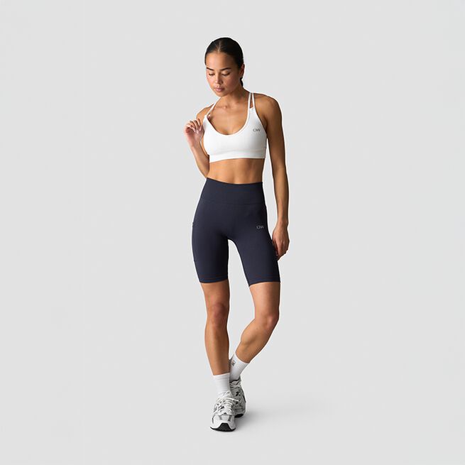 Define Seamless Pocket Biker Shorts, Navy, L  Define Cykelshorts Marinblå