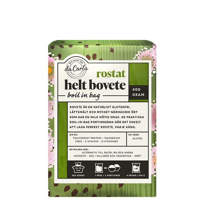 Da Carla Bovetemjöl Boil in Bag 400 g Bovete Boil in Bag 400 g