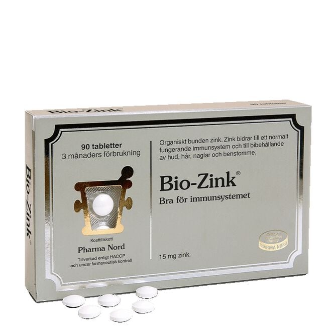 Bio-Zink 90 tabletter Bio-Zink 90 tabletter