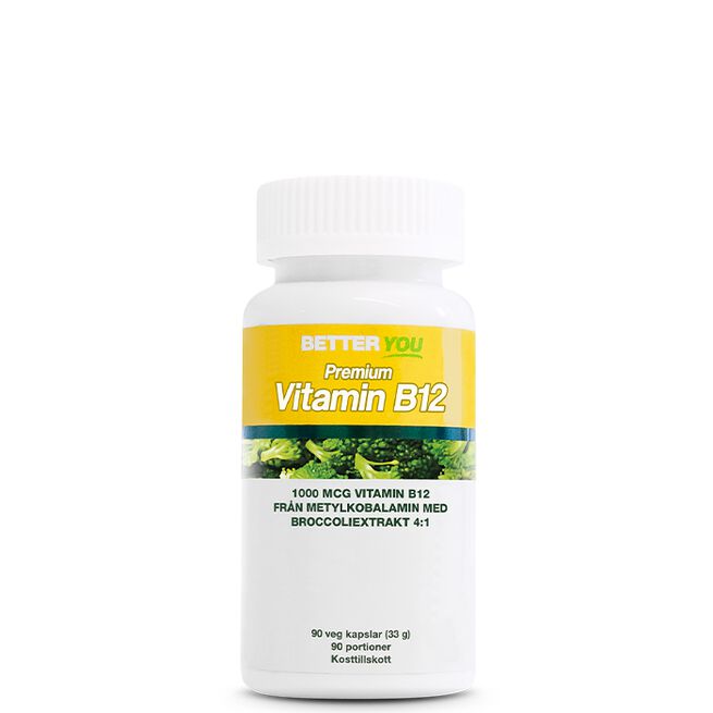 Premium Vitamin B12 Better You Premium Vitamin B12 90 kapslar