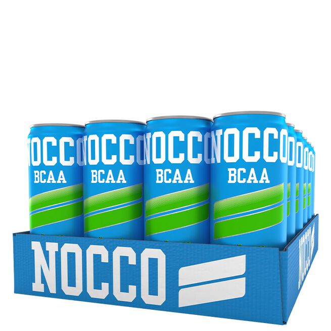 24 x NOCCO BCAA, 330 ml, Päron Flak 24 x NOCCO BCAA 330 ml Päron
