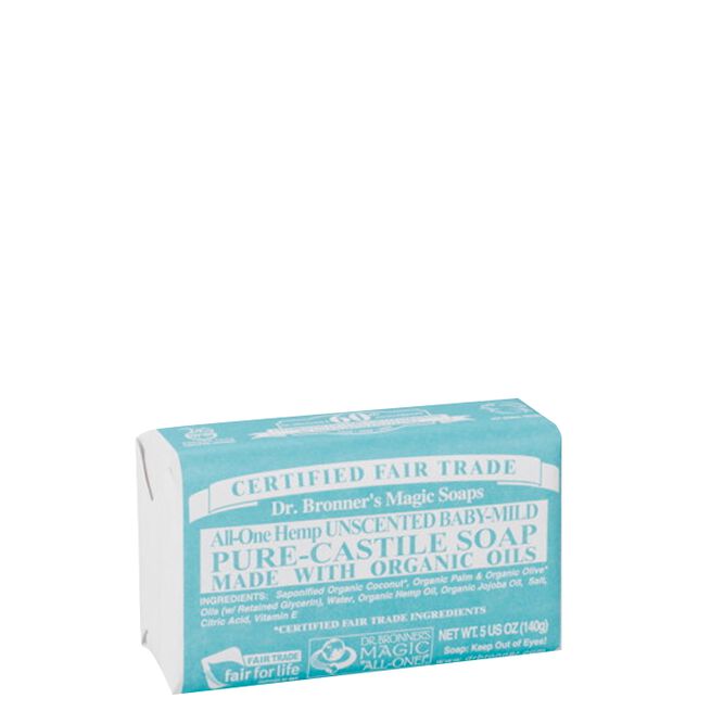 Baby Unscented Bar Soap, 140 g 