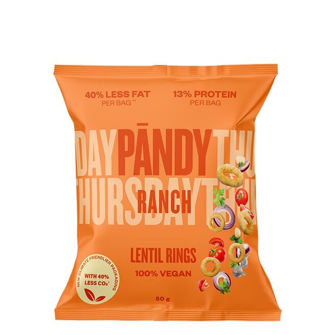 Pändy Lentil rings Ranch, 50 g Pändy Lentil rings Ranch, 50 g Ranch