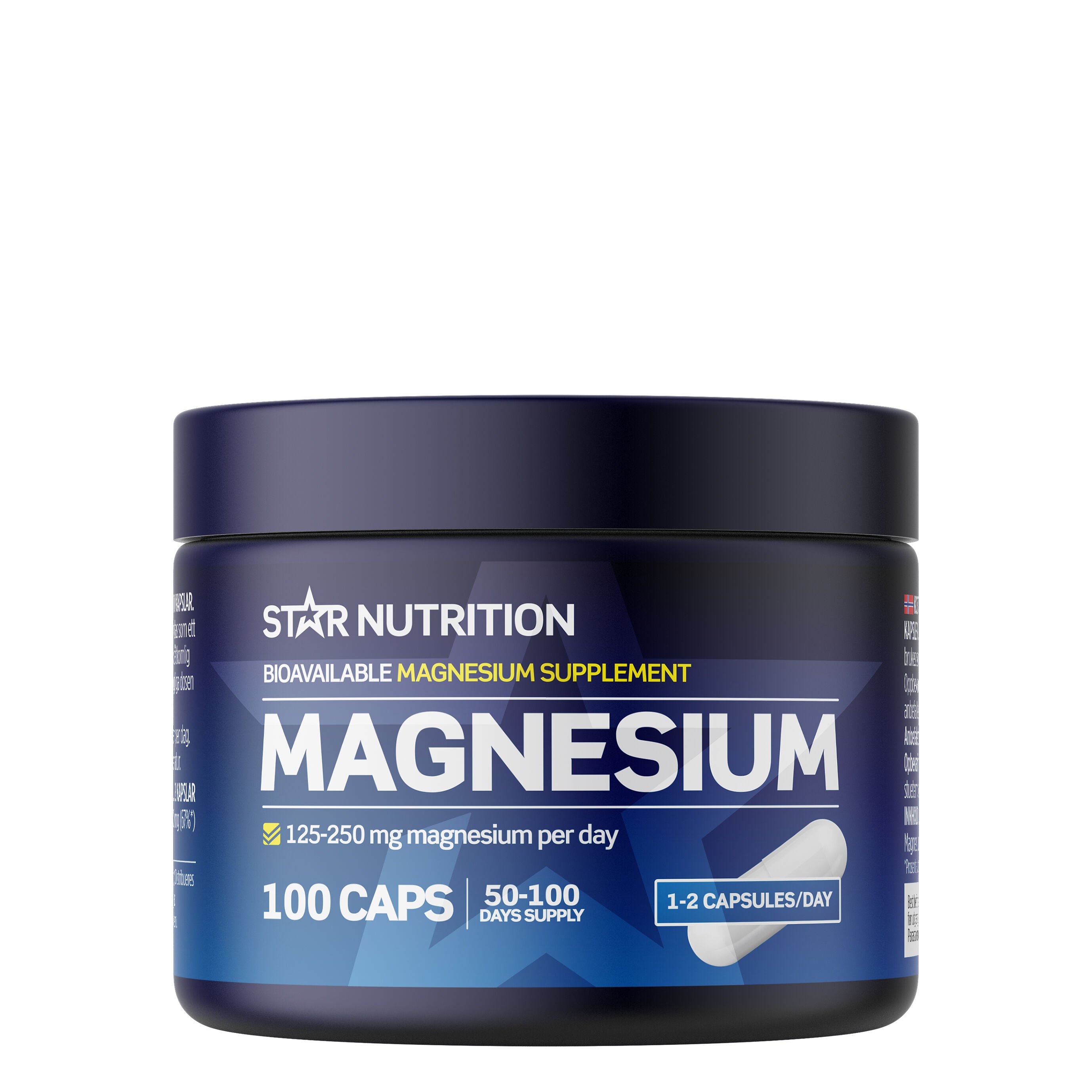 Magnesium 100 kapslar