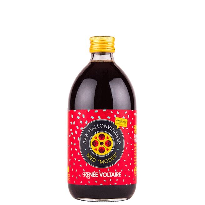 Raw Hallonvinäger Hallonvinäger Med Moder 500 ml