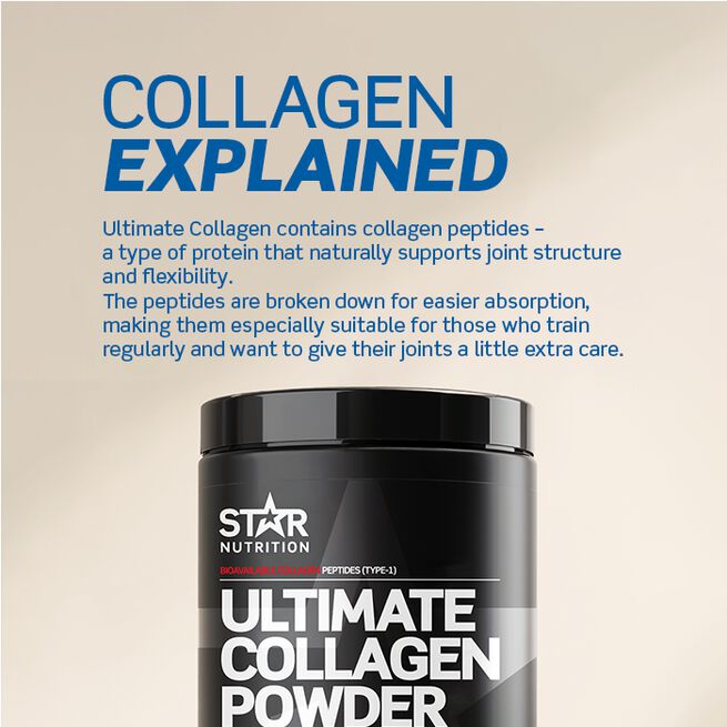 Ultimate Collagen Powder, Lemonade, 400g  Ultimate Collagen Powder Kollagenpeptider 400 g Lemonade