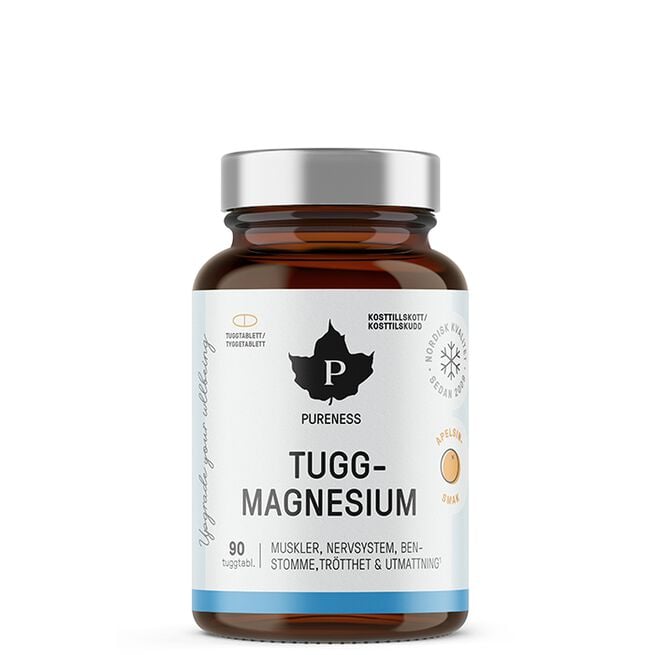 Pureness Tuggmagnesium 90 tabletter Tuggmagnesium 90 tabletter