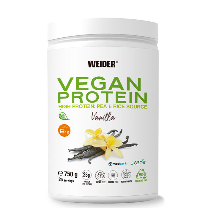 Veganskt Proteinpulver 750 g vanilla