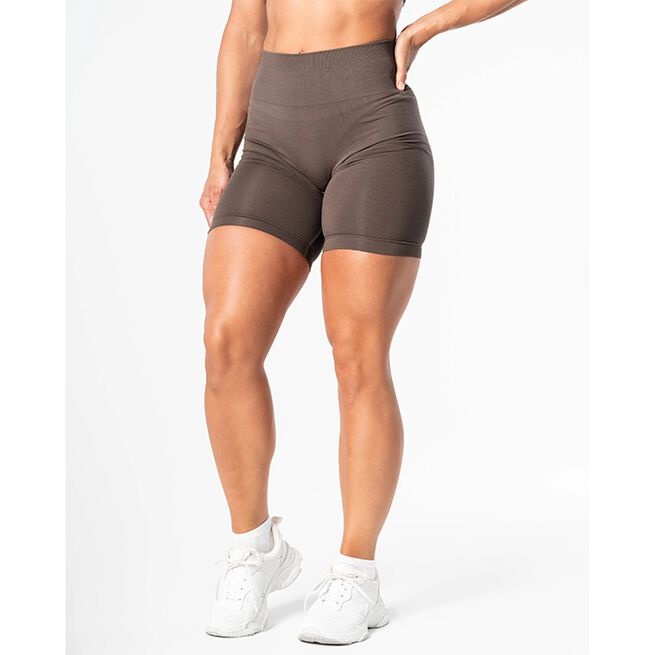 Relode Prime Scrunch Shorts, Brun, L Prime Scrunch Shorts Brun