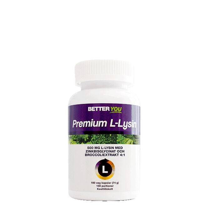 Premium L-Lysin, 100 kapslar Premium L-Lysin 100 kapslar