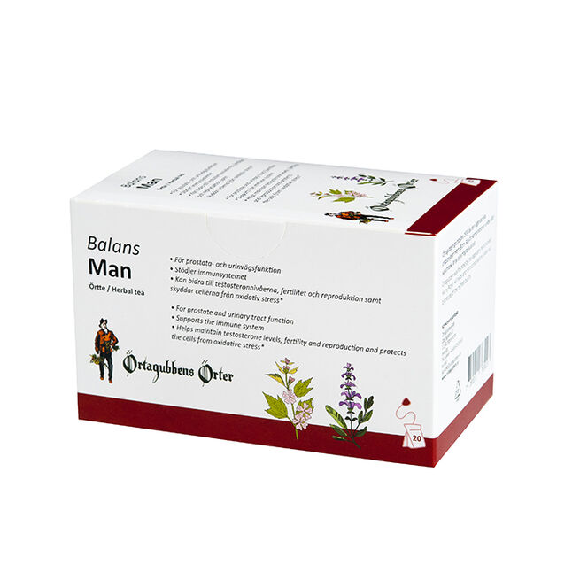 Balans Man 1,5gr x 20 Tepåsar Balans Man 20 Tepåsar