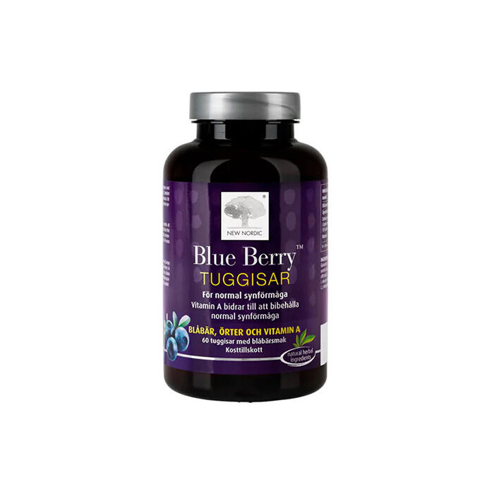 Blue Berry tuggis 60 tabletter