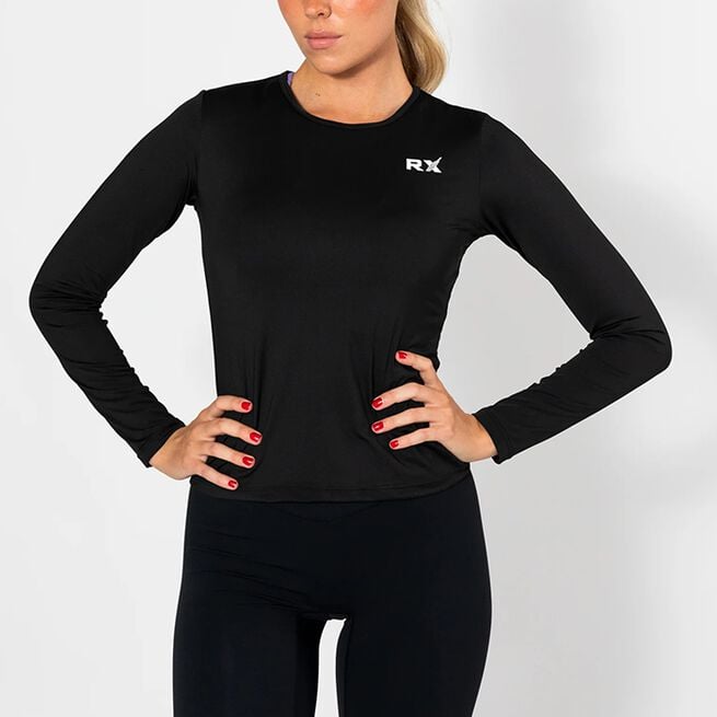 RX Performance Diane Long Sleeve Top, Black