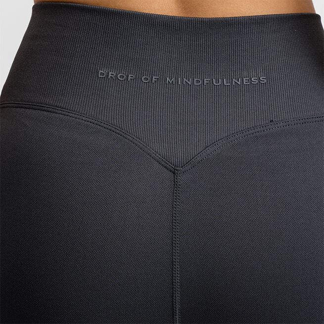 Seamless Flare Tights, Dark Grey, XS  Seamless Flare Träningstights Grå