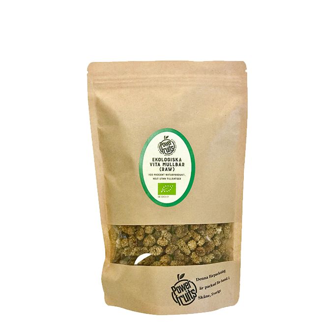 Ekologiska Vita Mullbär 500 g Ekologiska Vita Mullbär 500 g