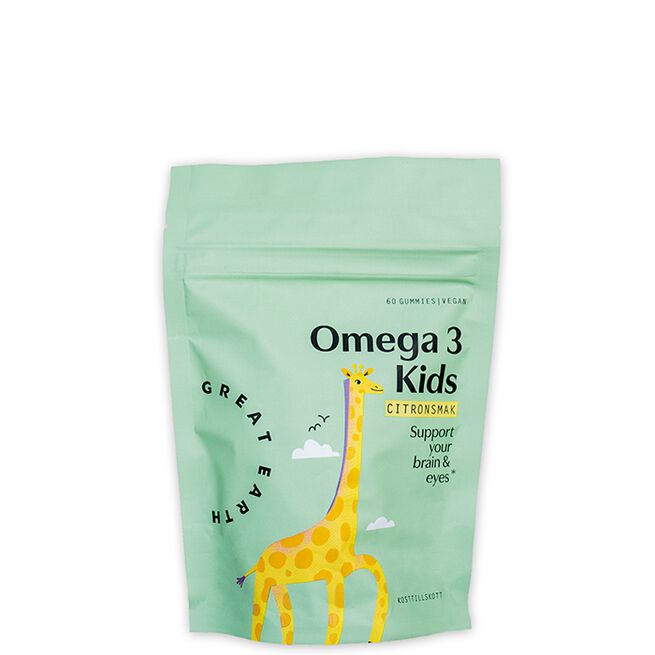 Great Earth Omega-3 Kids Citron Refill 60 Gummies