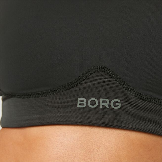 Borg Mid v Support Sports Bra, Peat, S  Mid Support Sport-bh Peat