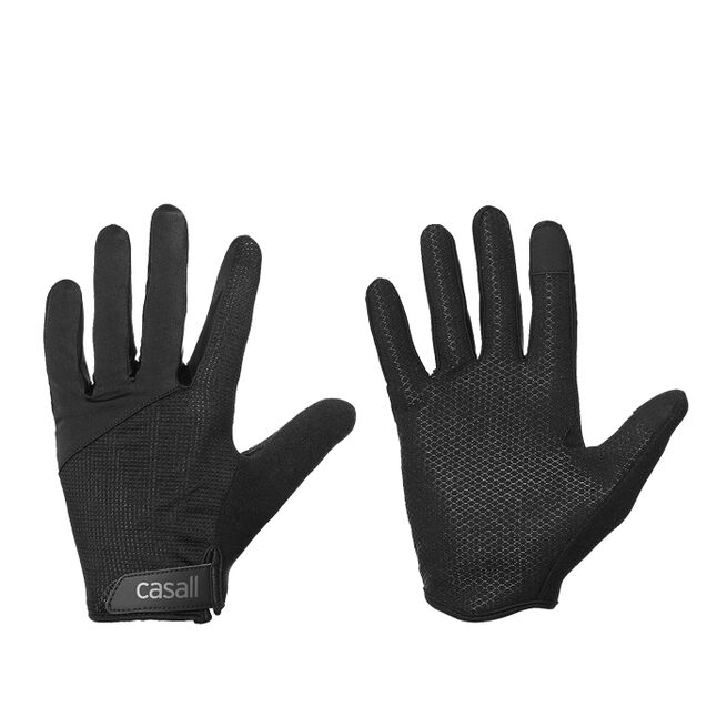 Casall Exercise Glove, Long fingers, Wmns, Black Träningshandskar Dam