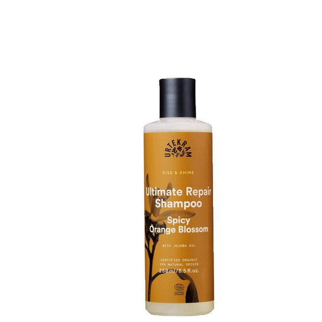 Rise & Shine Spicy Orange Blossom Shampoo, 250 ml Urtekram