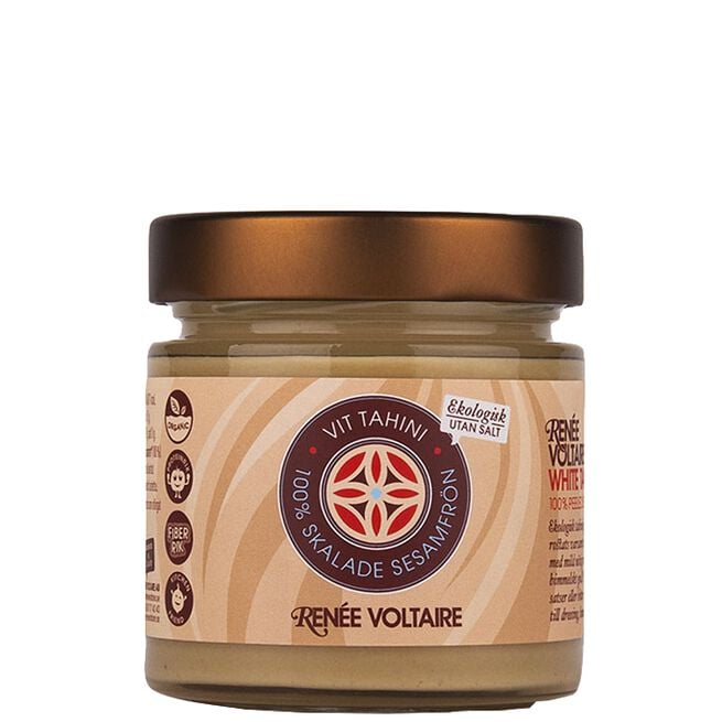 Vit Tahini 100% Skalade Sesamfrön 220 g Vit Tahini 100% Skalade Sesamfrön 220 g