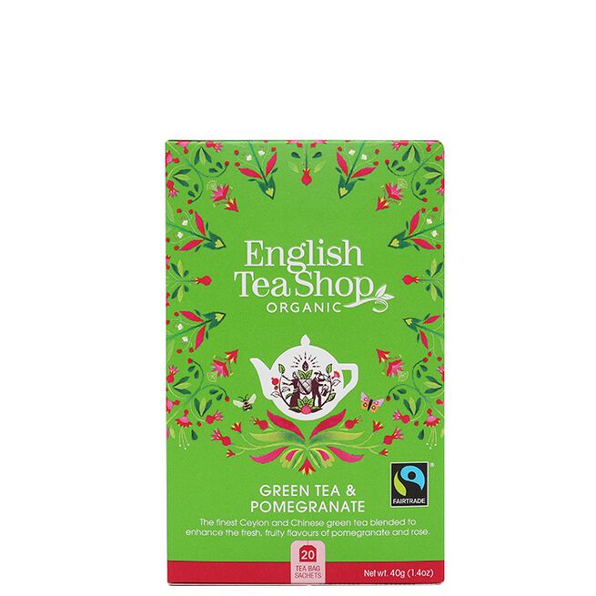 Grönt Te Granatäpple 20 tepåsar Grönt Te Granatäpple 20 tepåsar Pomegranate