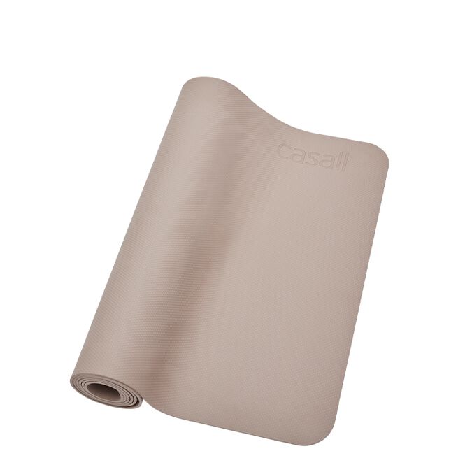Casall Exercise Mat Balance 4mm, Taupe Grey Yoga mat Essential Balance 4mm, Taupe Grey