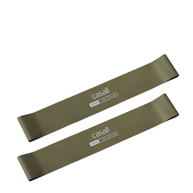 Rubber Band Light 2pcs, Medium, Green Gummiband 2-pack