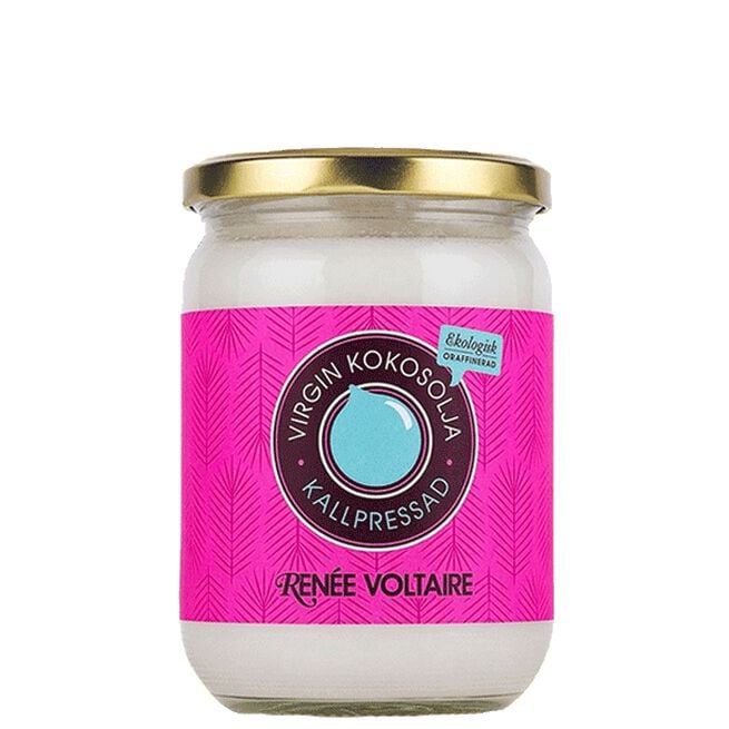 Virgin Kokosolja 500ml Renée Voltaire Virgin Kokosolja Kallpressad 500 ml Kokos
