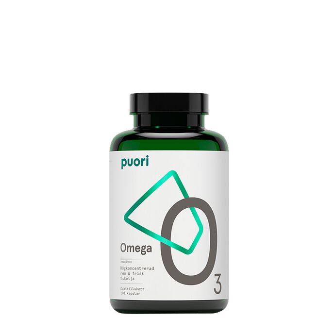 O3 Omega-3 180 kapslar Puori Omega-3 180 kapslar Citron Citron