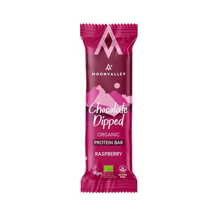 12x Protein bar Chocolate-Dipped 50 g Raspberry
