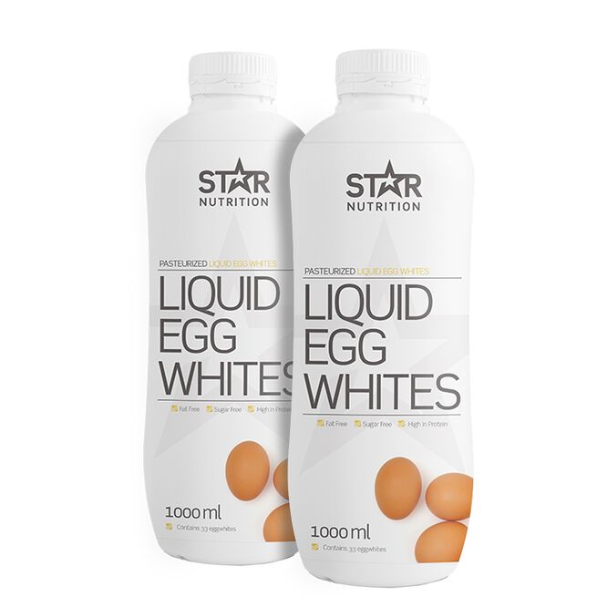 Star nutrition Liqiud egg white äggvita 2 x Flytande äggvita, 1000 ml