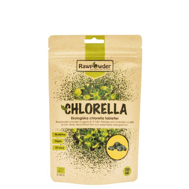 Ekologiska Chlorella Tabletter 300 st Ekologiska Chlorella Tabletter 300 st