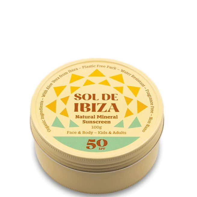 Naturligt Solskydd SPF50 100 g 