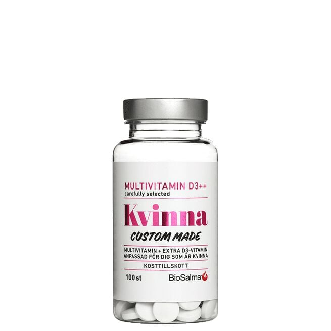Multivitamin Kvinna D-vitamin++ 100 tabletter Multivitamin Kvinna D-vitamin++ 100 tabletter